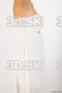 Upper body white dress of Leah 0006